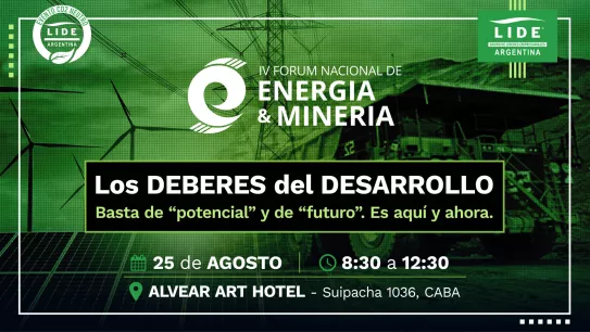 IV Fórum Nacional de Energía y Minería 2022 | Los DEBERES del DESARROLLO