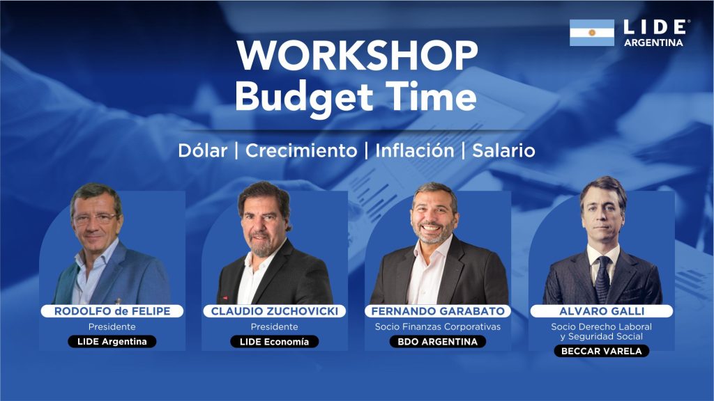 Workshop Budget Time LIDE Argentina: claves para proyectar la economía 2026