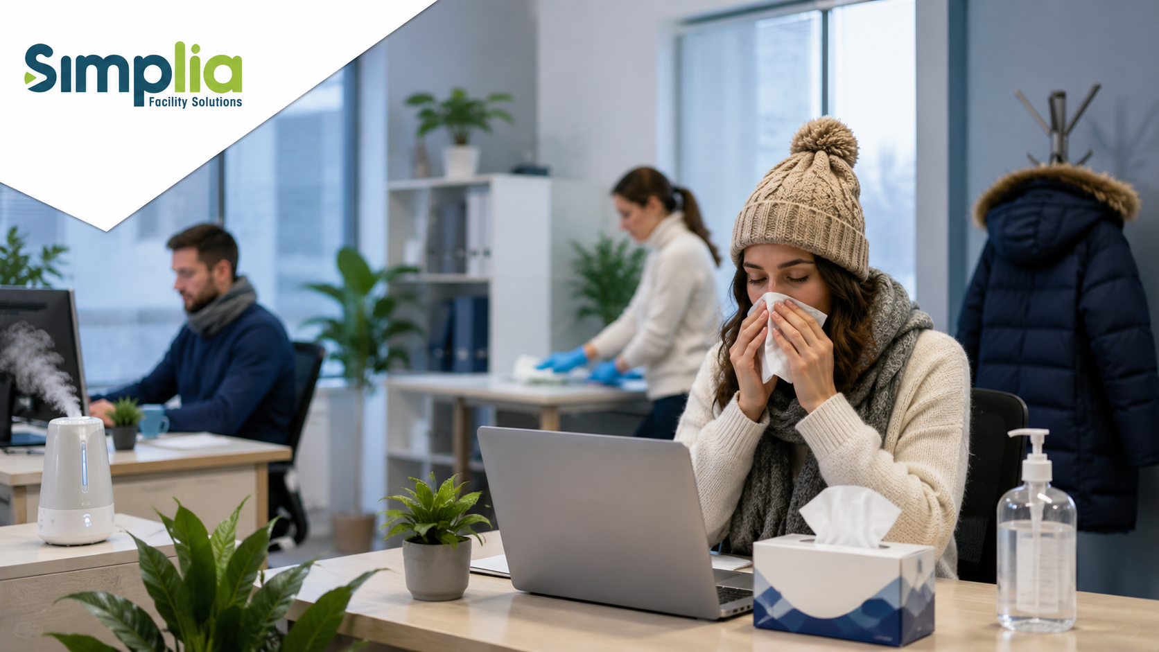 Simplia | Época invernal: ¿cómo prevenir enfermedades respiratorias en el entorno laboral?