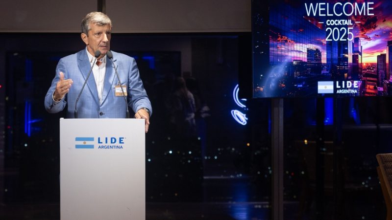 Welcome Cocktail LIDE Argentina 2025 - Rodolfo de Felipe